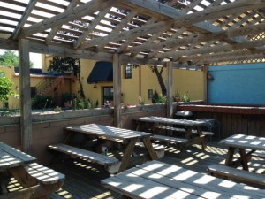 Outside Patio at One More Cup