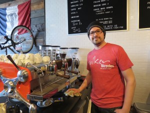 Nathan Anderson, co-owner of Second Best Coffee in Waldo