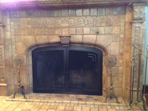Fireplace in Living Room