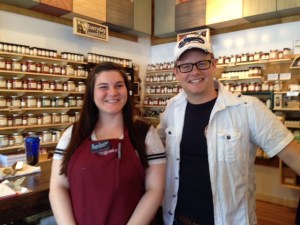 Amber Helm and Chris Curtis 