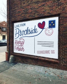 Brookside mural