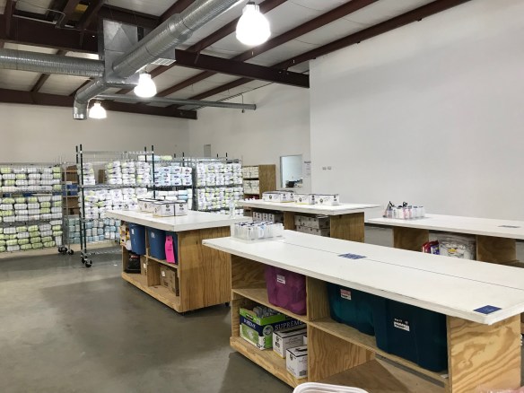 Diaper bundle stations