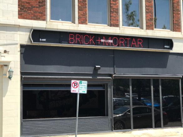 Brick front