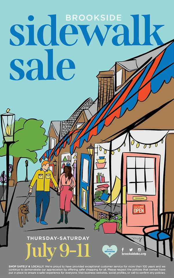 Brookside sidewalk sale