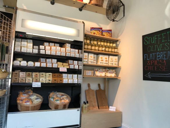 Geo's cheese display